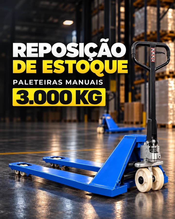 Reposição é aqui na BWB Empilhadeiras
