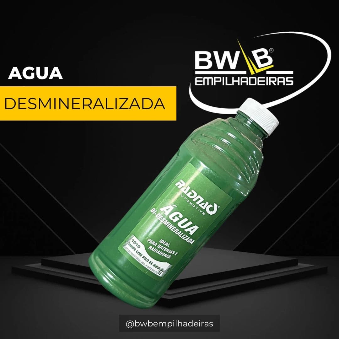AGUA DESMINERALIZADA