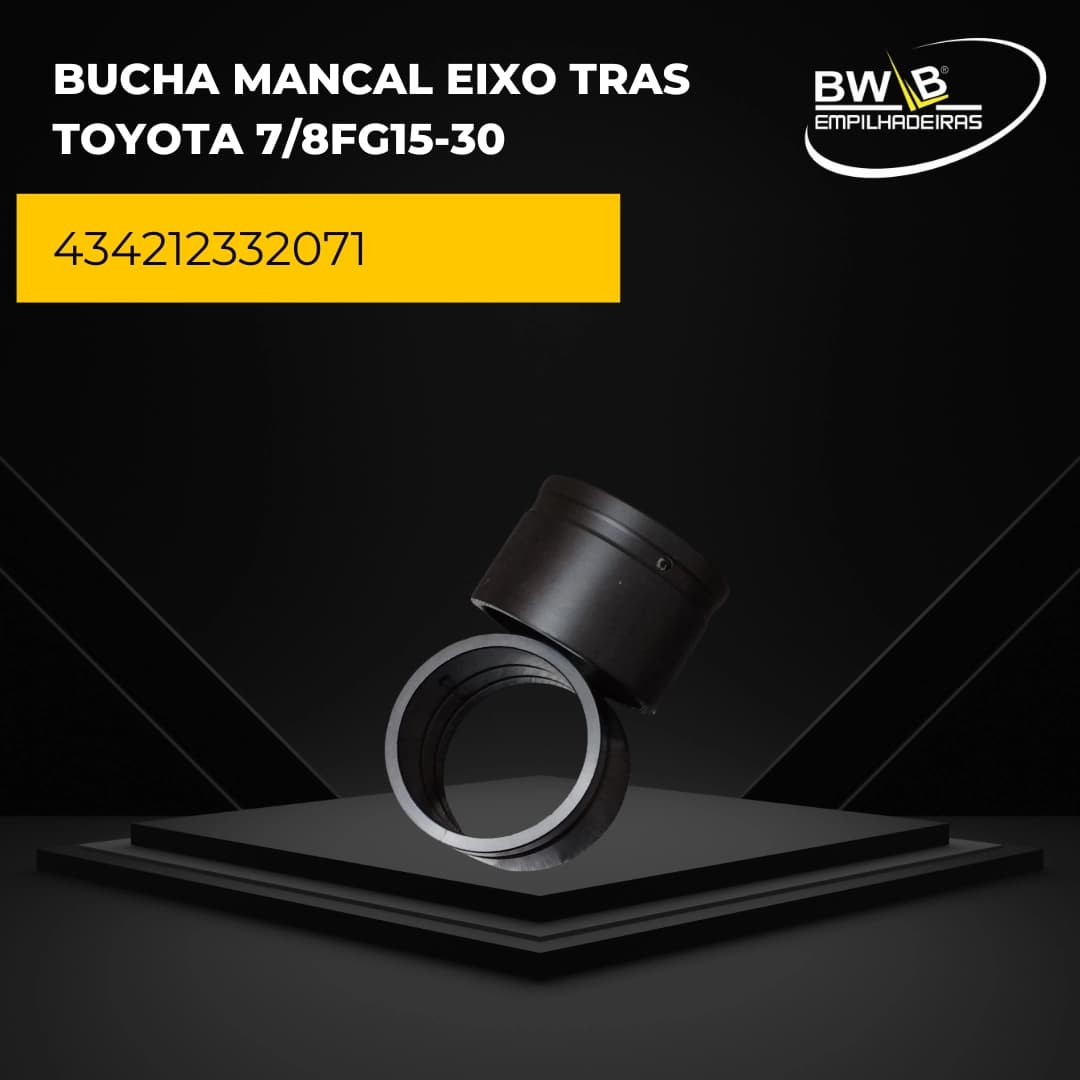 BUCHA MANCAL EIXO TRAS TOYOTA 7/8FG15-30