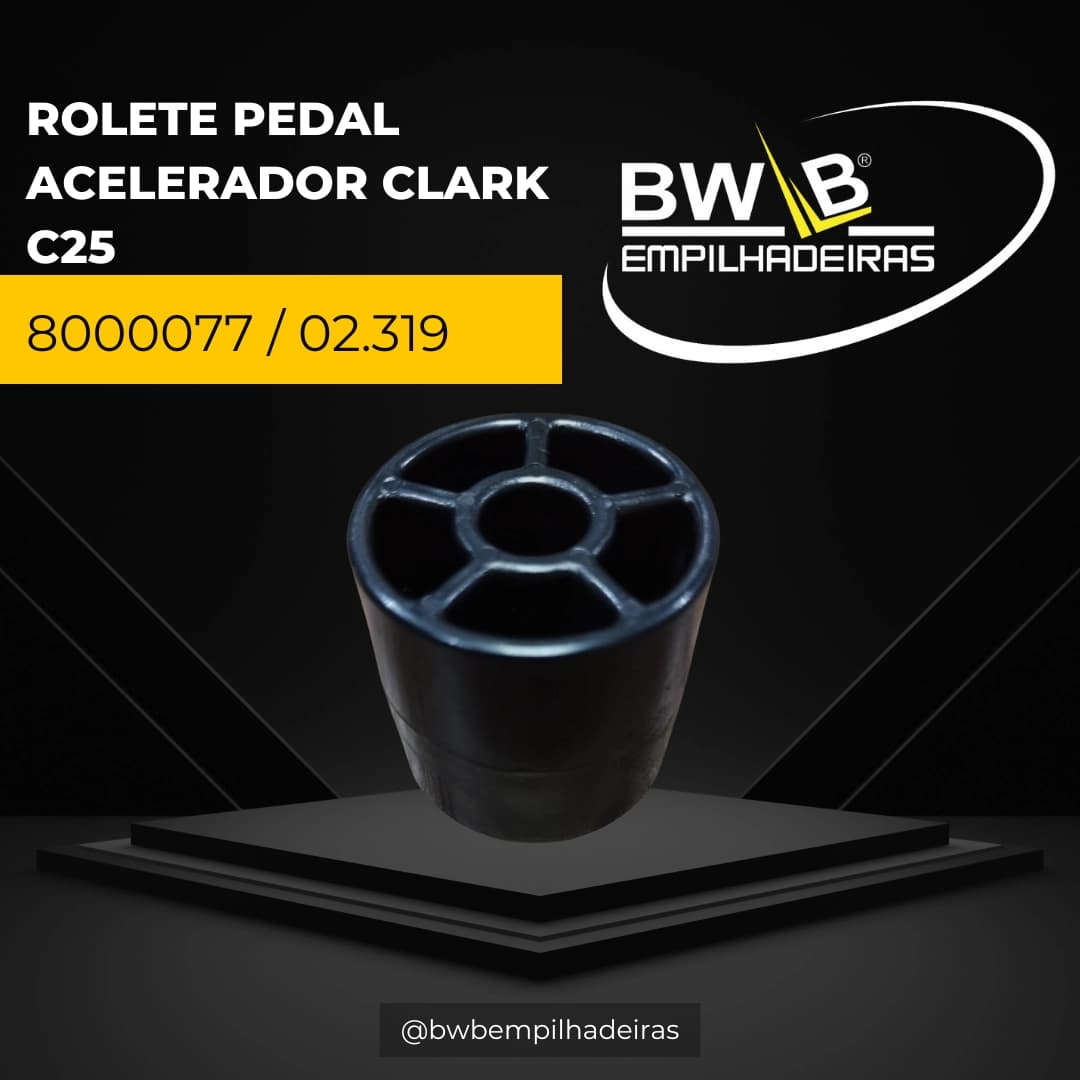 ROLETE PEDAL ACELERADOR CLARK C25